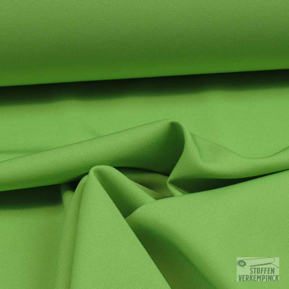 Stretch Polyester Lime