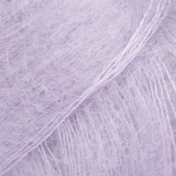 DROPS KID-SILK UNICOLOR 55 mistig Lila