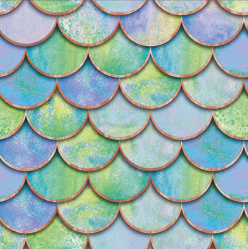 Softshell Digital Scales Lime-Blue