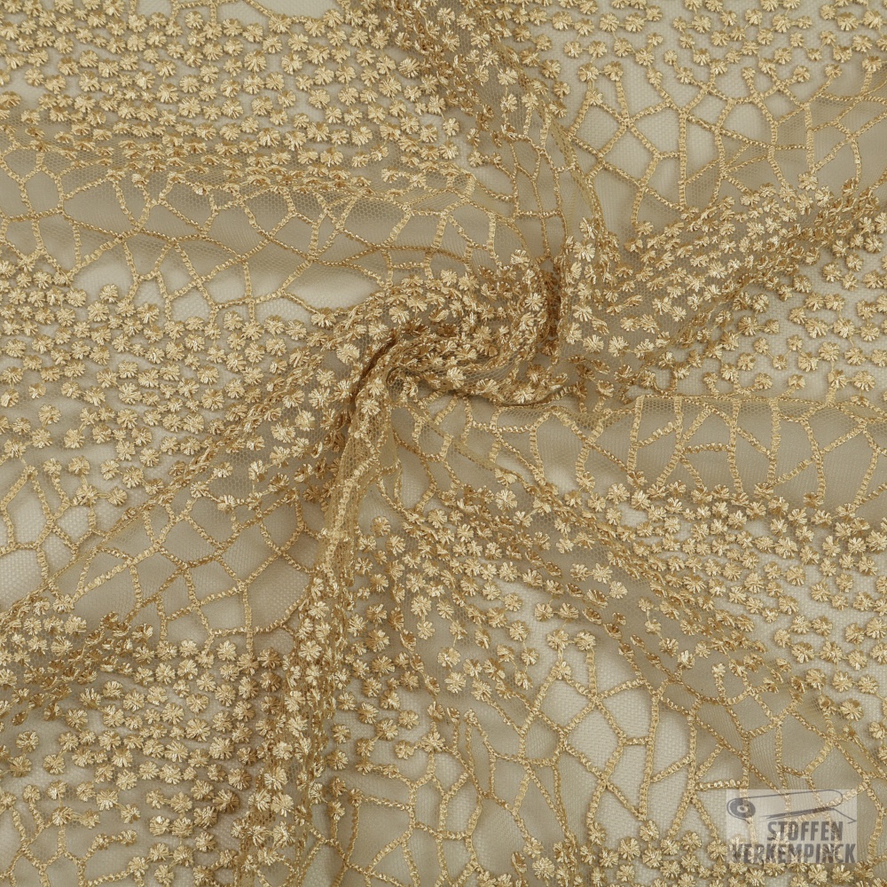 Tulle Kant Champagne