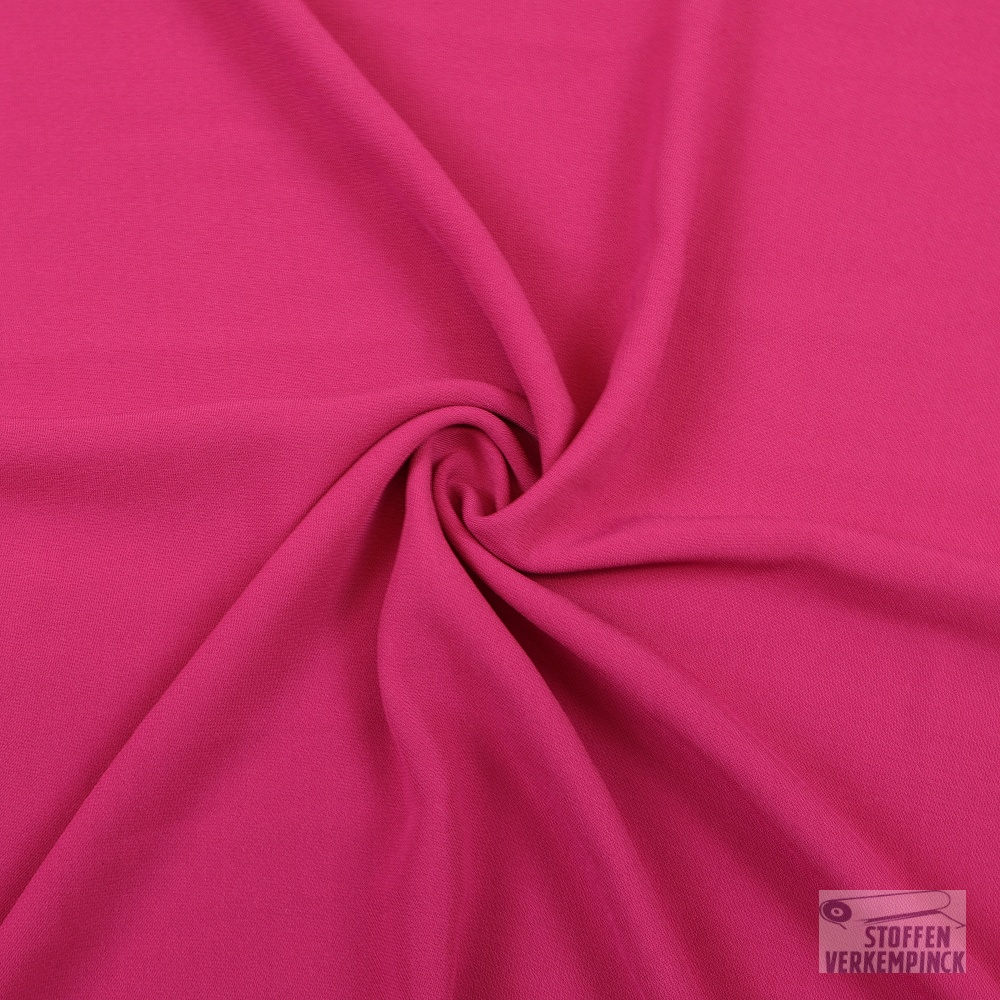 Crêpe Polyester Fuchsia