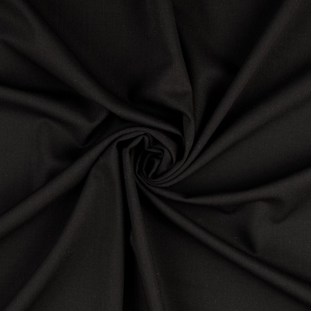 Wool Twill Black