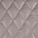 Quilted Fabric with Foil Grey