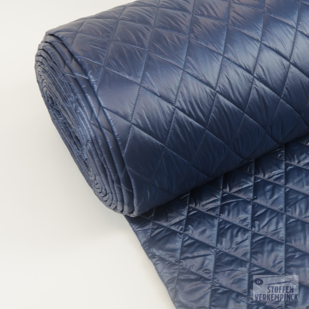 Matelassé Double Face Marine