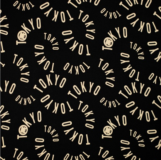 Jogging Bio Print "Tokyo" Black