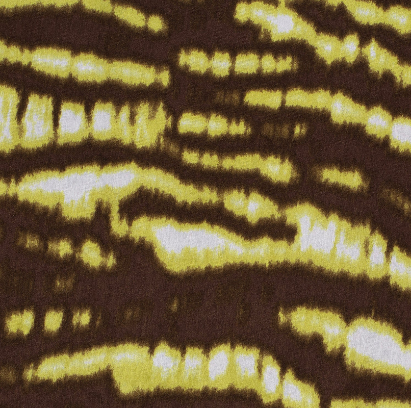 Velvet Satin Streaky Brown/Kiwi