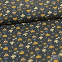 Jersey Katoen Lucky Friends Navy