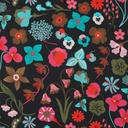 Fine Poplin Dig. Meadow Nerida Hansen Black