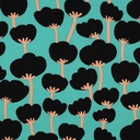 Lenzing Ecovero Poppies Nerida Hansen Seablue