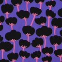 Lenzing Ecovero Poppies Nerida Hansen Purple