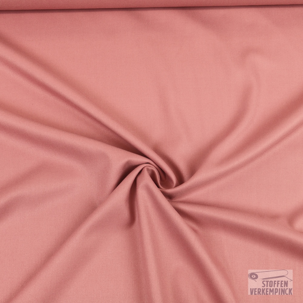 Breedtestretch Bamboe Oud Roze