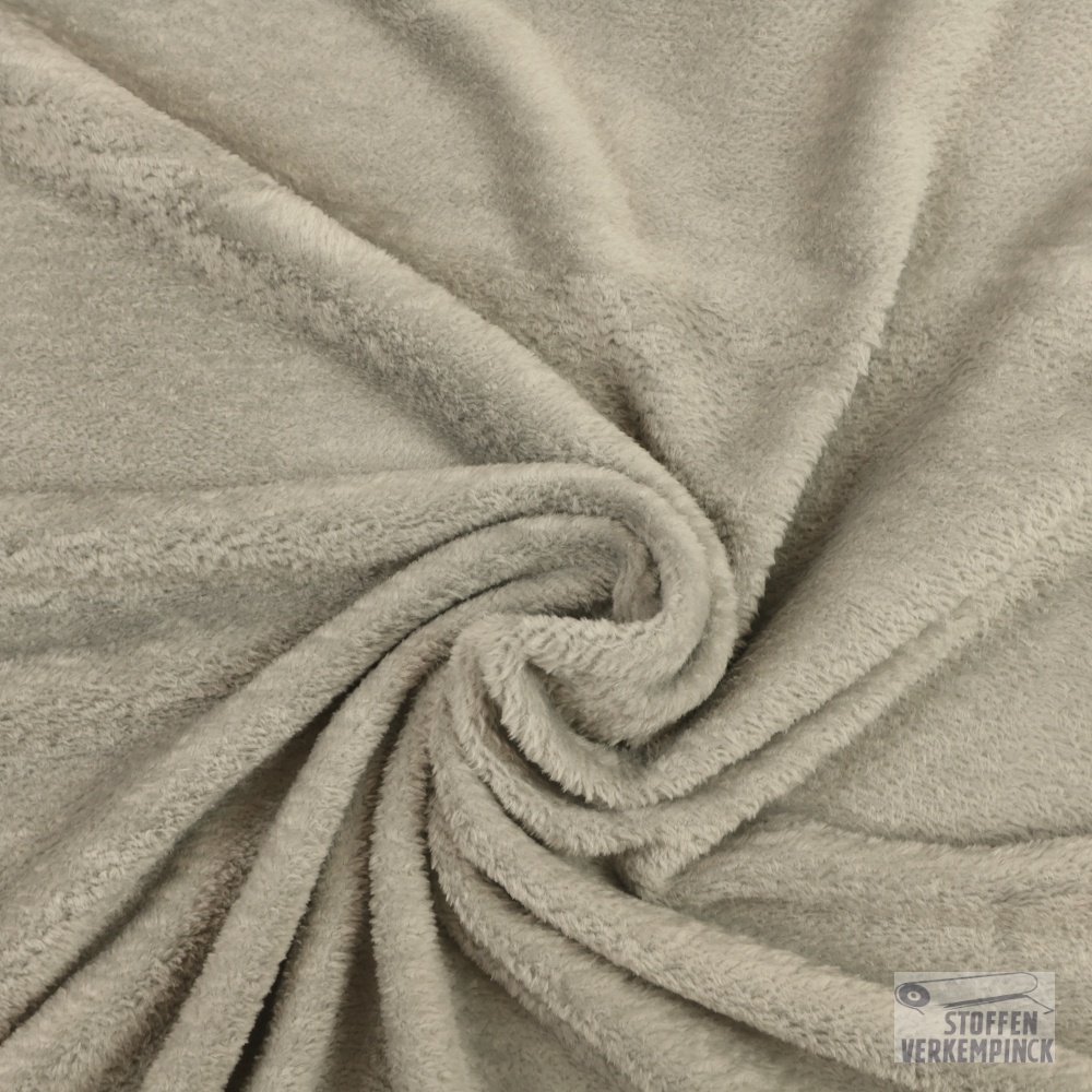 Wellnessfleece Uni Grijs