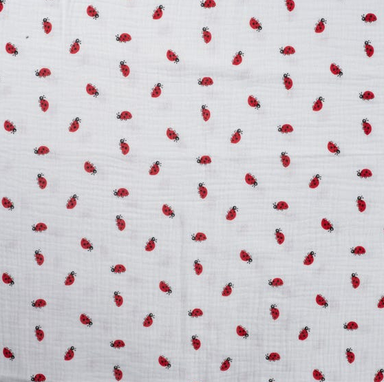 Double Gauze Ladybugs