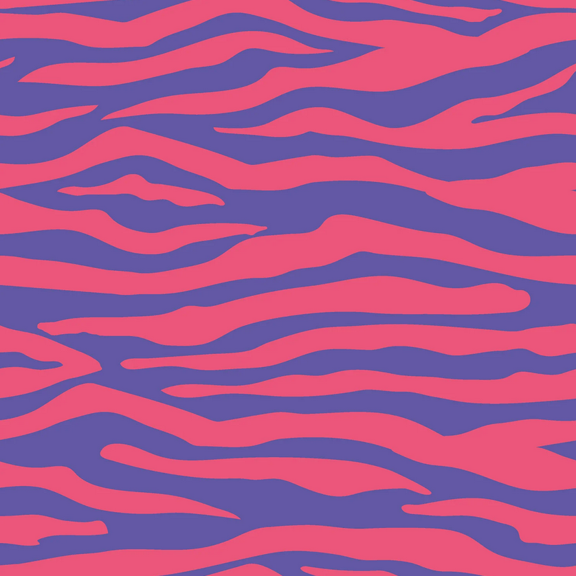 Jersey Swimwear Digi. Stripes Fuchsia/Blue