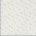 Double Gauze Leaves Kaki/White