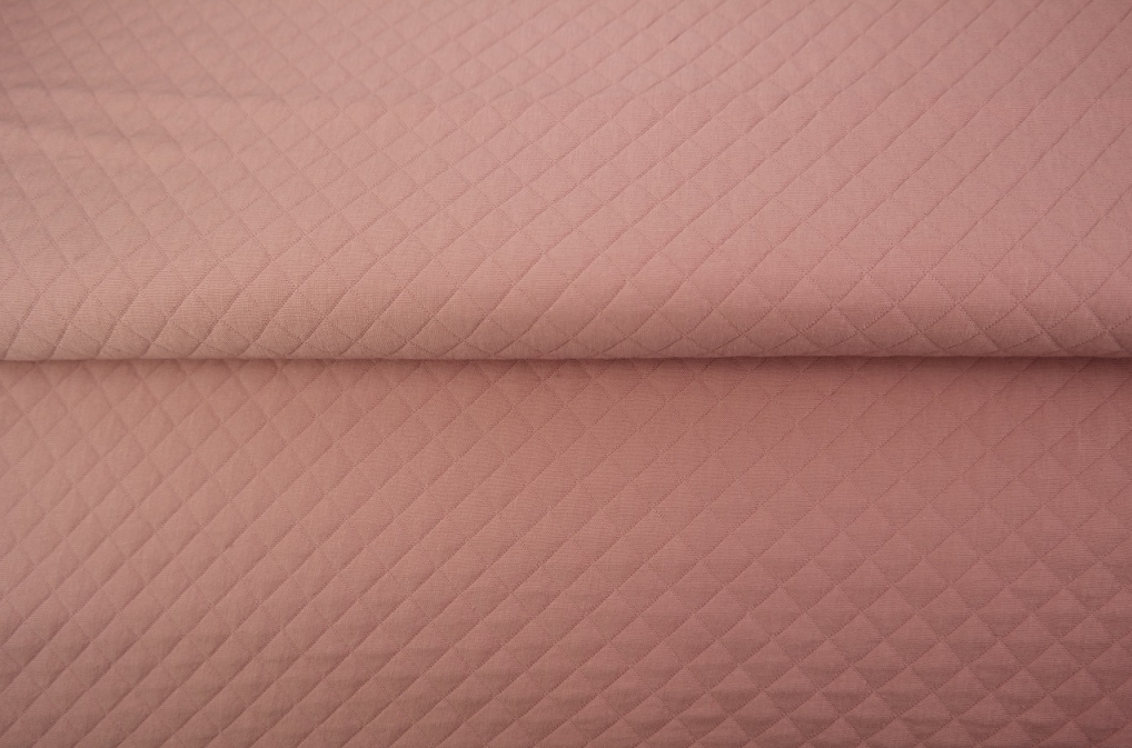 Jersey Stepped Oud Roze