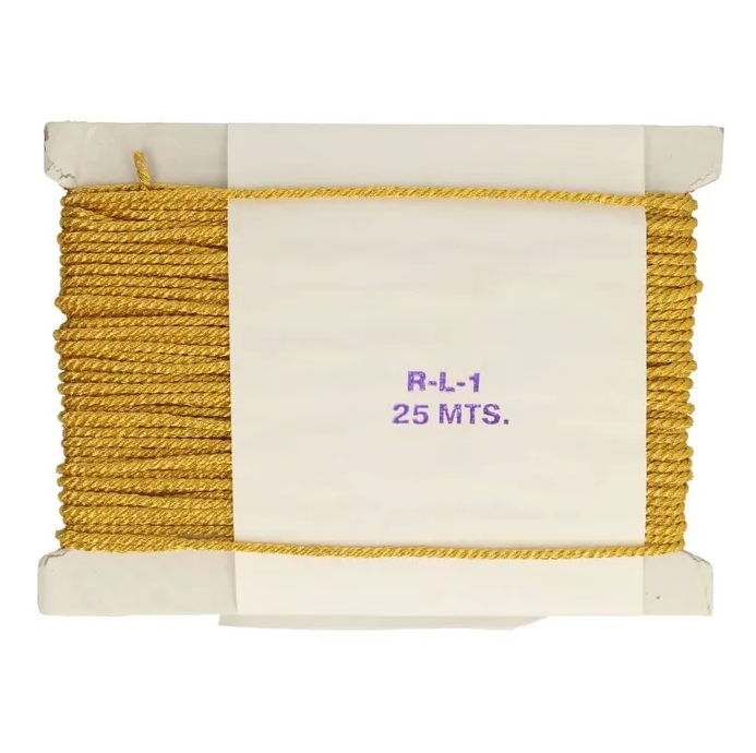 Lurexkoord goud fijn (per meter)