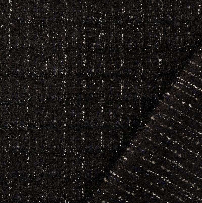 Chanel Bouclé Lurex Black