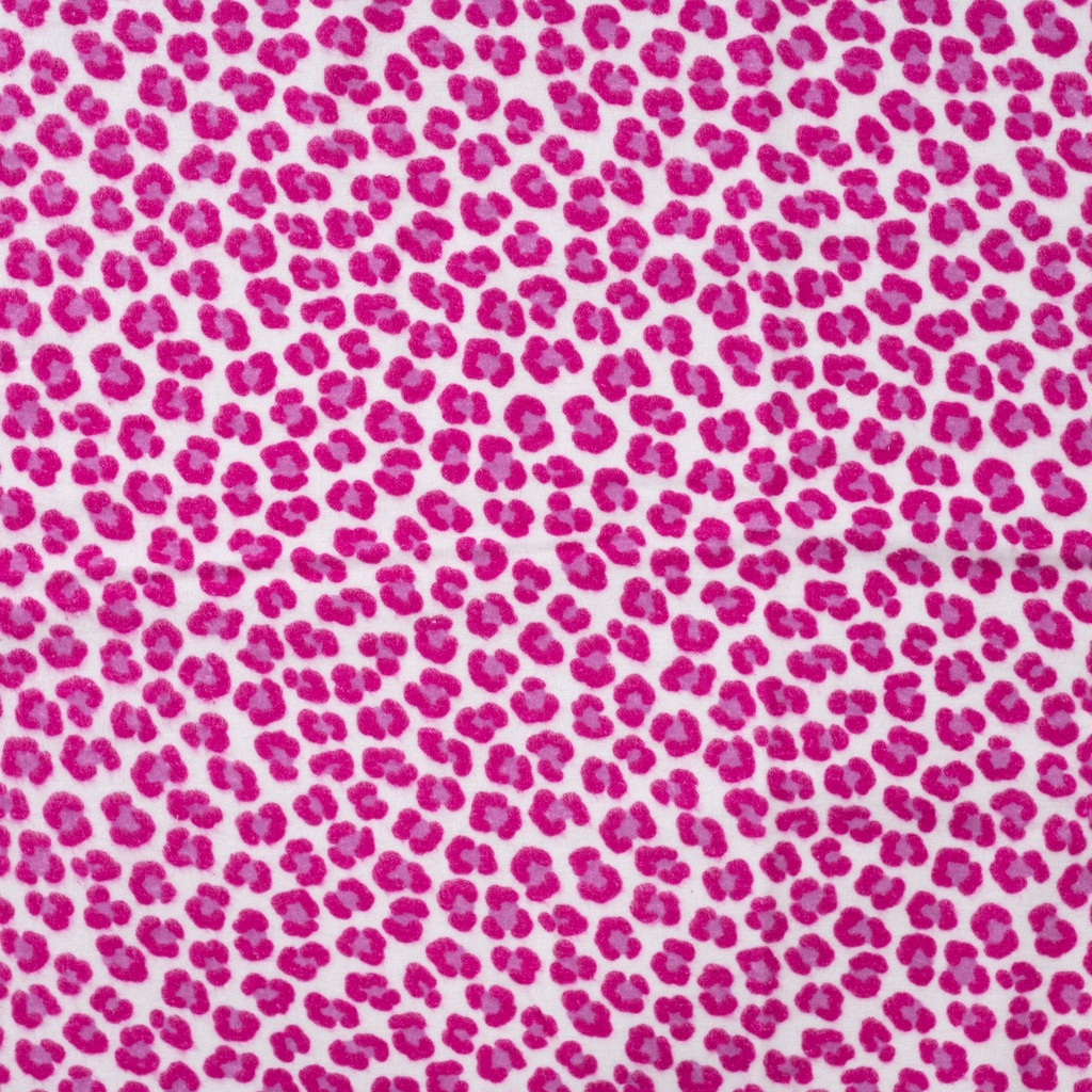 Flanel Digital Leopard Fuchsia
