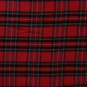 Brushed Check Tartan Red