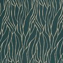 Viscose Twill Abstract Lines Oud Groen