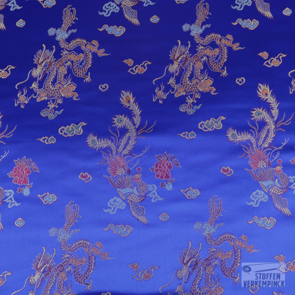 Jacquard China Kobalt