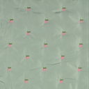 Matelassé Broderie Apples Mint