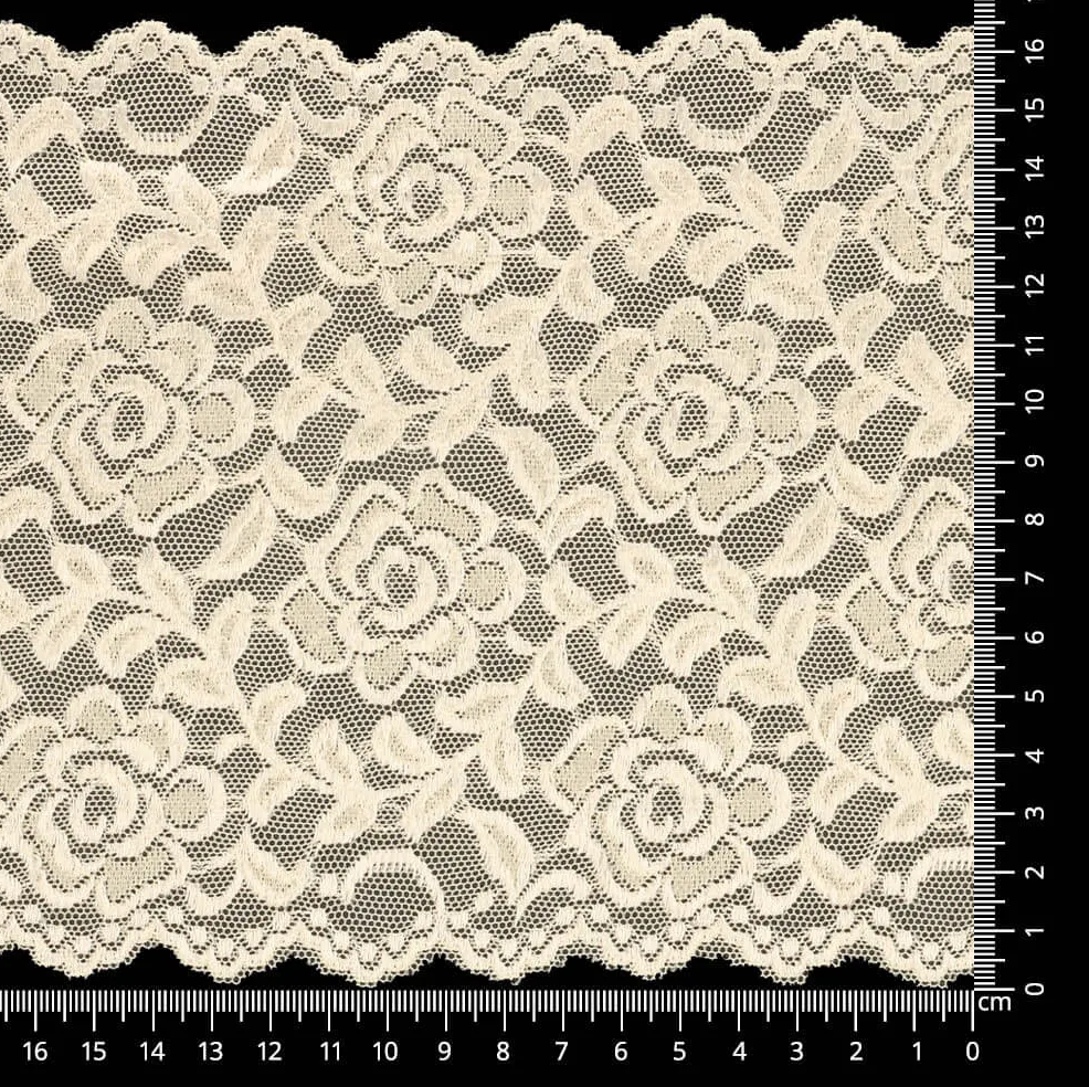 Nylon stretch kant 160mm - Beige