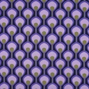 Rosella Stretch Retro Purple/Lila/Green