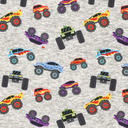 Alpenfleece Monster Machines Grey