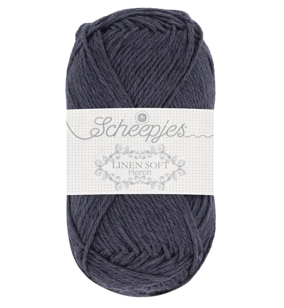 Scheepjes Linen Soft 50g - kleur 617 Blauw