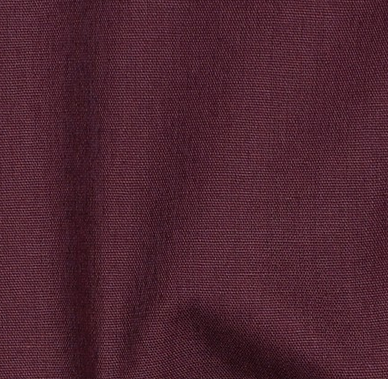 Katoen Uni Aubergine