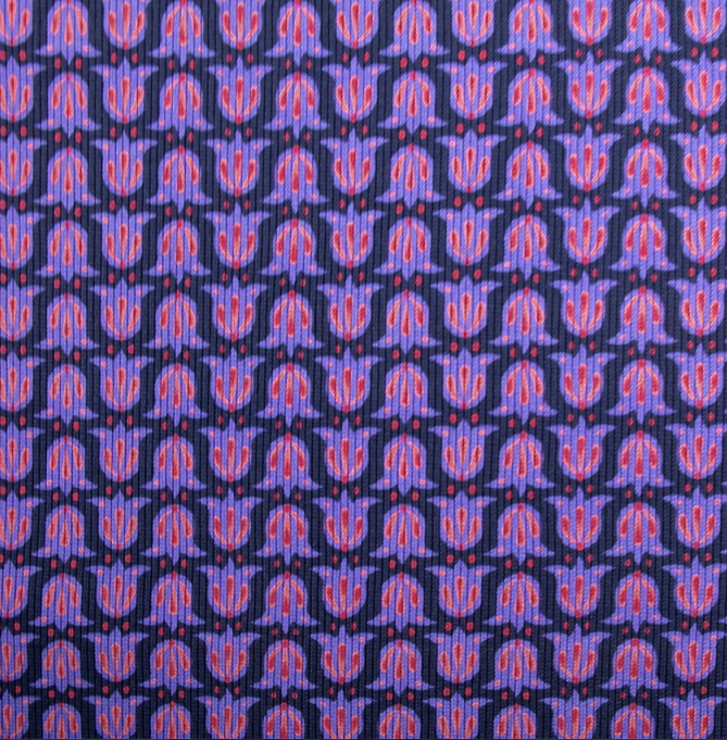 Ribjersey Digital Retroprint Navy/Purple/Pink