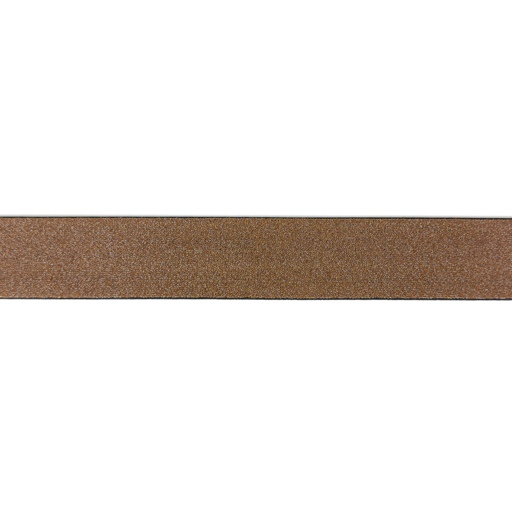 Elastiek Colour Line Glitter uni 40mm - Brons