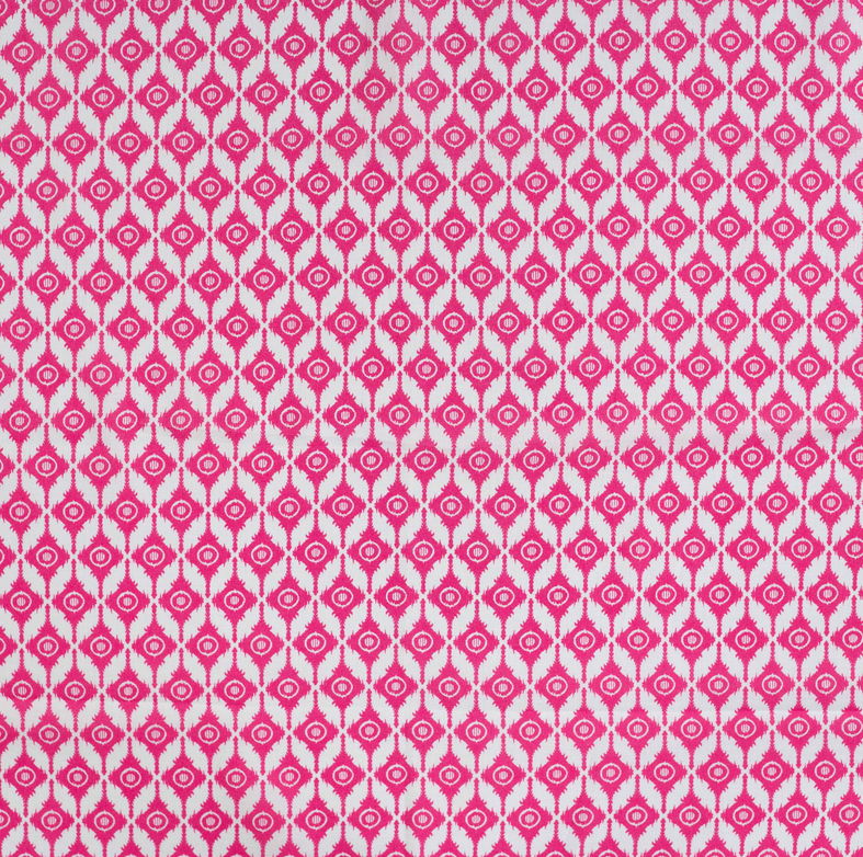 Enjoy Cotton Voile Fuchsia Abstract