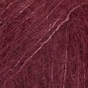 DROPS BRUSHED ALPACA SILK UNI COLOUR 44 Pruimenwijn