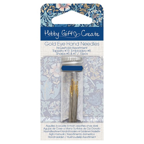 Naainaalden gouden oog assortiment 10st - Hobby Gift Create 