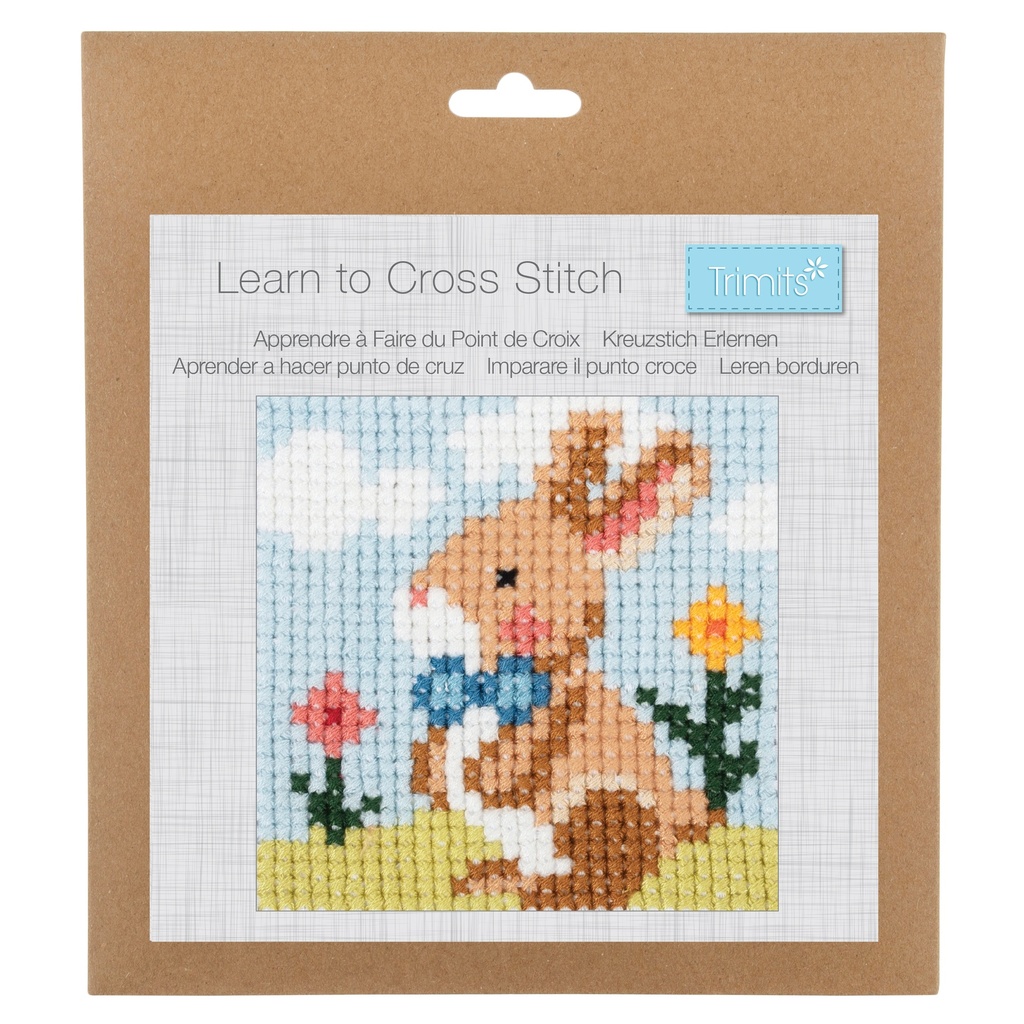 Learn To Cross Stitch : Konijn
