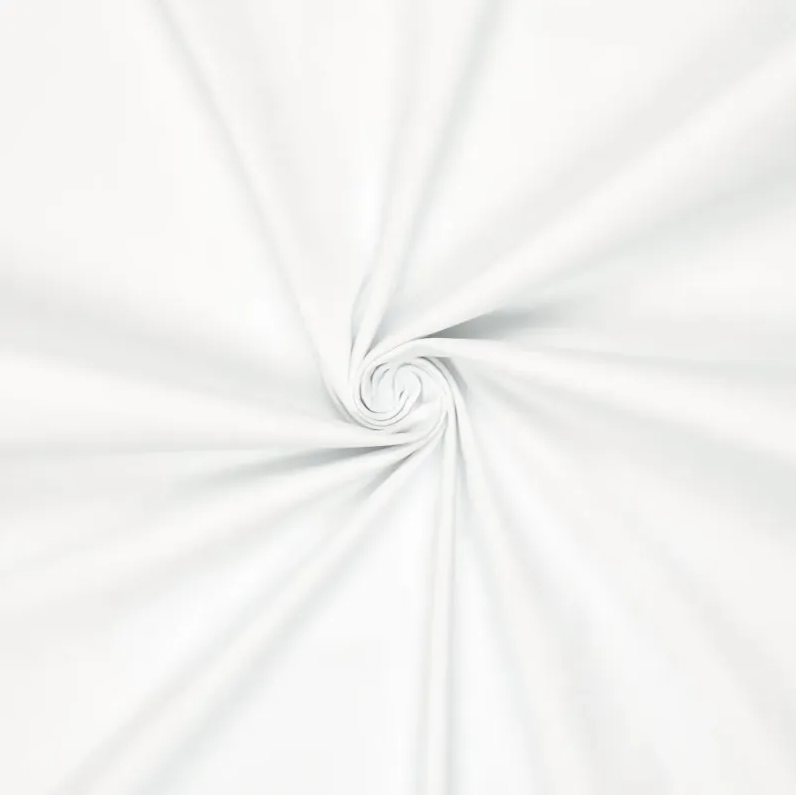 Cotton Stretch Twill Soft Brushed White