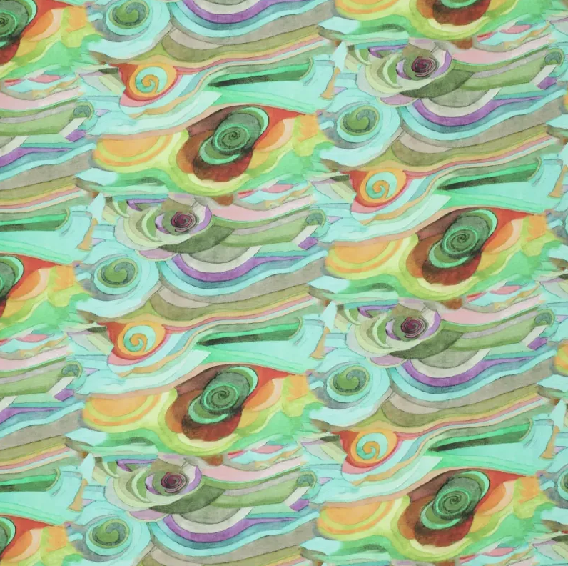 Jersey Digital Starry Night Green