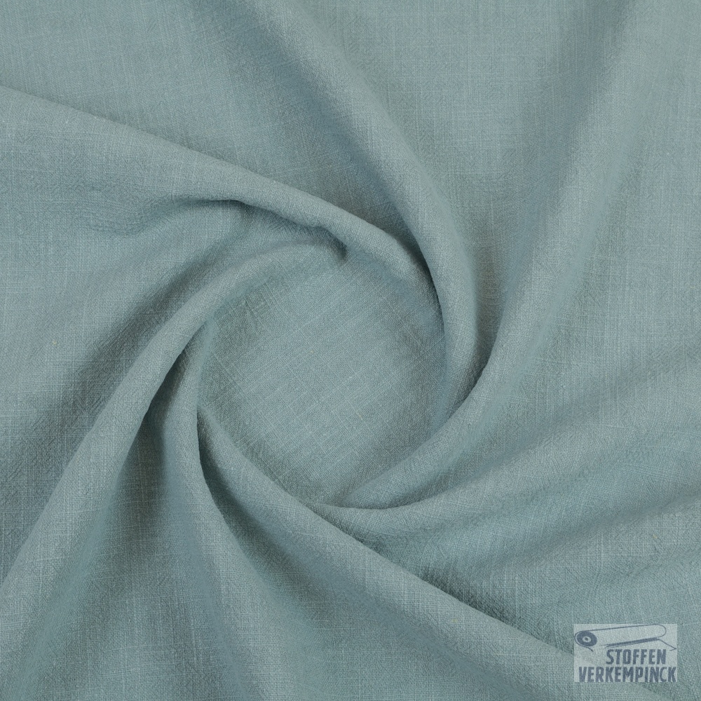 Linnen Sandwashed Light Denimblue