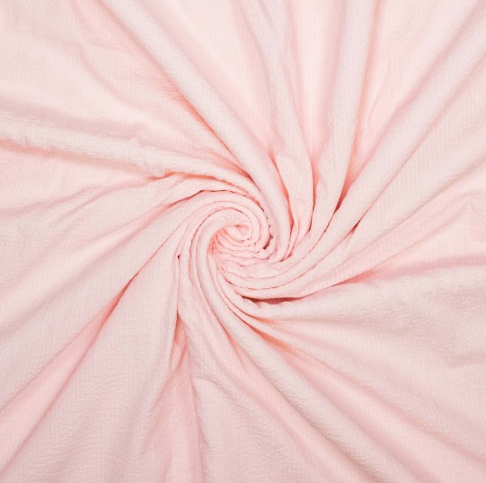 Cotton Seersucker Rose