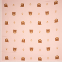 Double Gauze Bear Rose