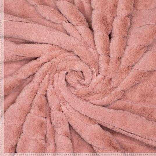 Namaakbont Vertikaal gestreept Oudrose