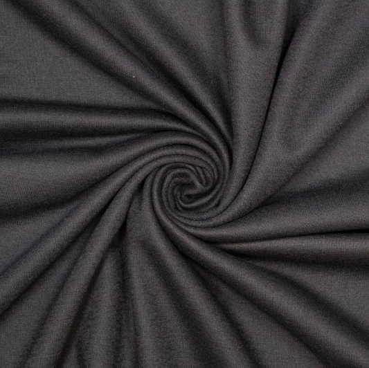 Tricot Polyester/Wol Zwart