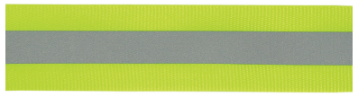 Reflecterend band fluo geel 25mm
