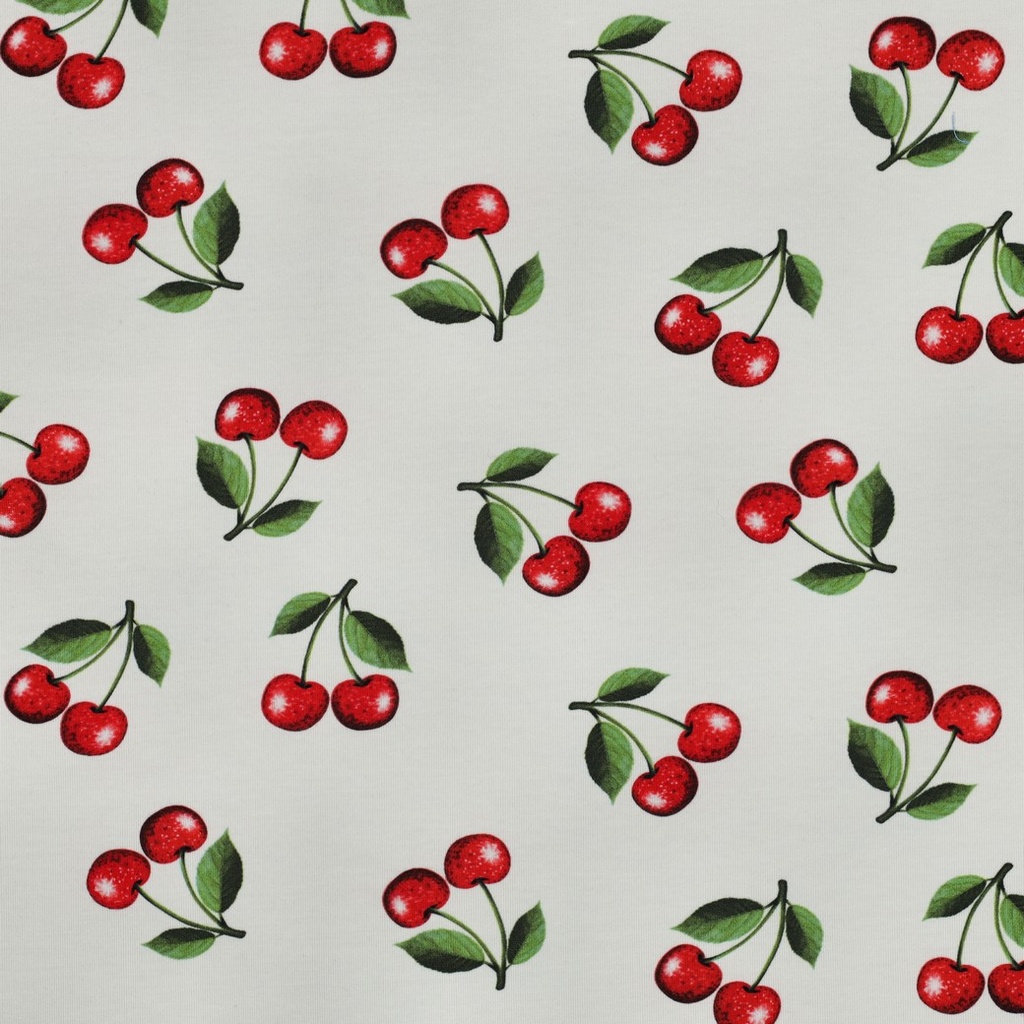 Jersey Digital Cherries Off White