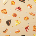 Cotton Digital Tarts Beige