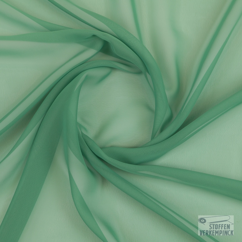 Voile Chiffon Green