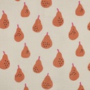 Jennifer Bouron Organische Double gauze Peren - Peach 